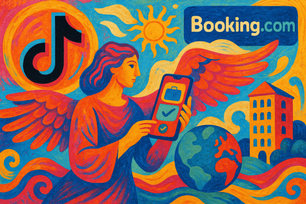 TikTok and Booking.com Join Forces to Advance Social Commerce in Travel