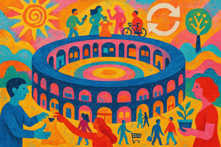 The Circular Shopping Complex: A Blueprint for Social Commerce and Community Building