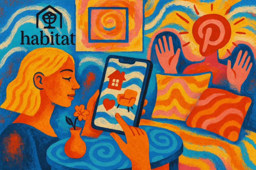 How Habitat and Pinterest’s ‘Home of Attention’ Partnership Transforms Social Commerce in Homeware